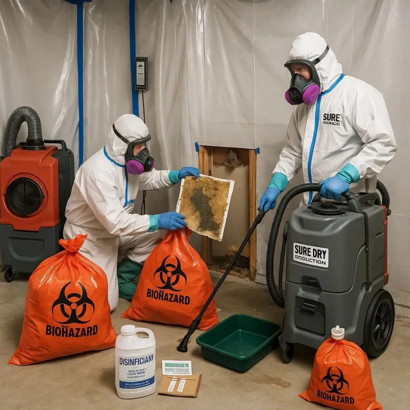 Contaminated Water Handling Protocols process in Hanahan, SC