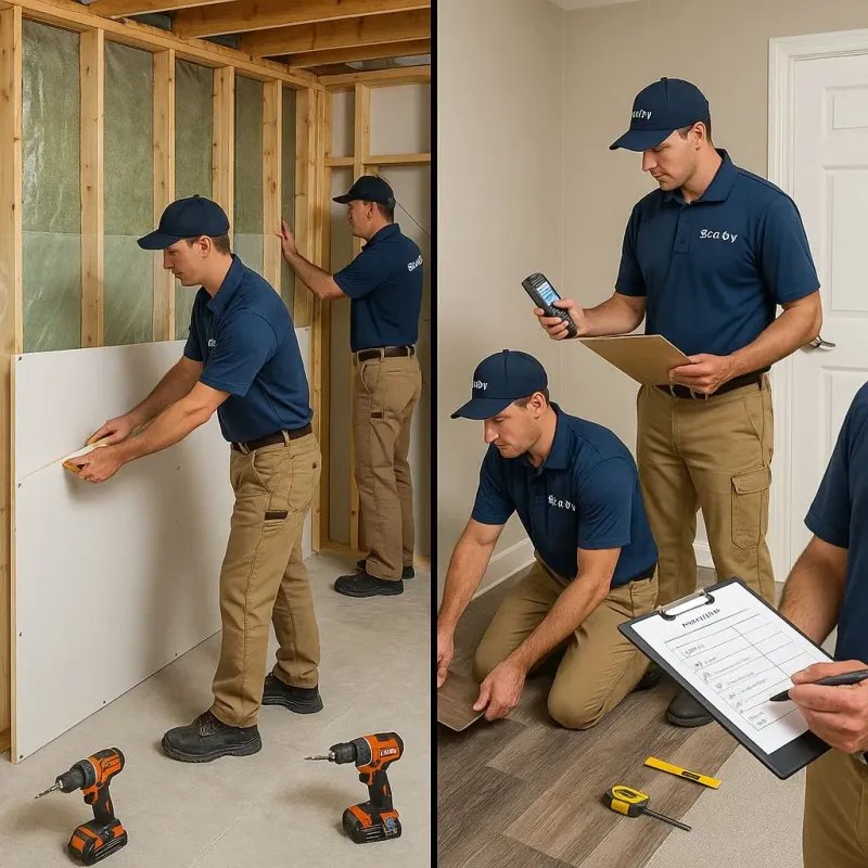 Repairs and Reconstruction process in Hanahan, SC