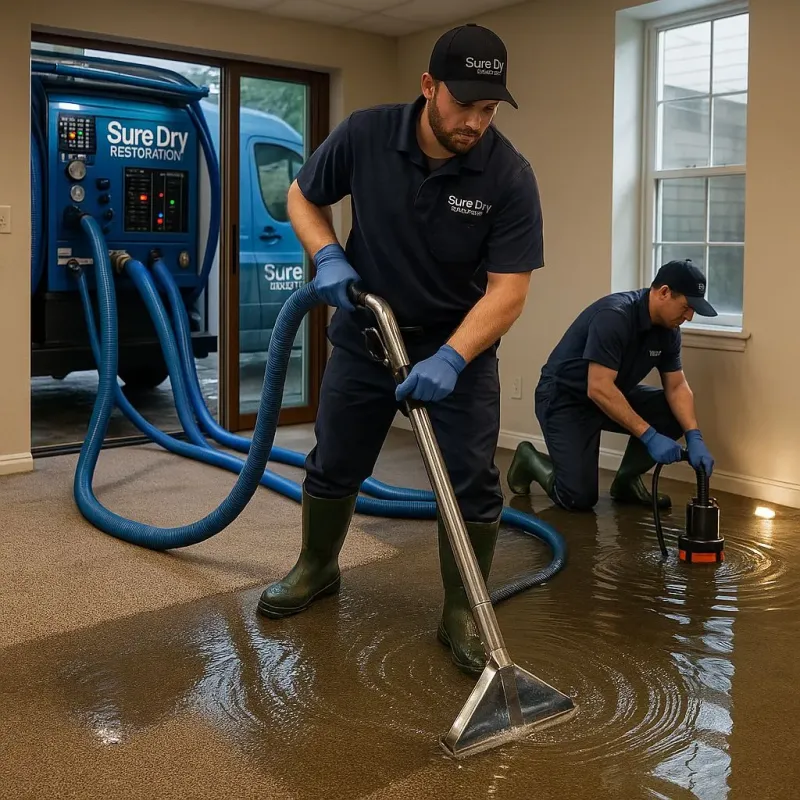 Water Extraction and Removal process in Hanahan, SC
